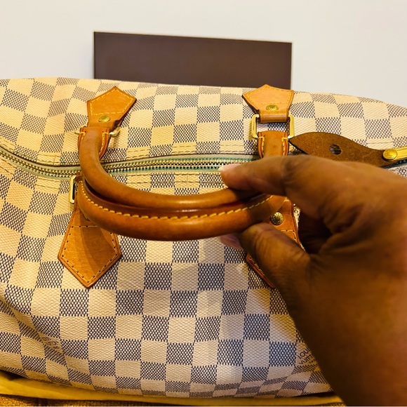 Louis Vuitton Speedy 35 Damier Azur - Picture 9 of 16